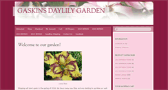 Desktop Screenshot of gaskinsdaylilygarden.com