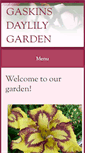 Mobile Screenshot of gaskinsdaylilygarden.com